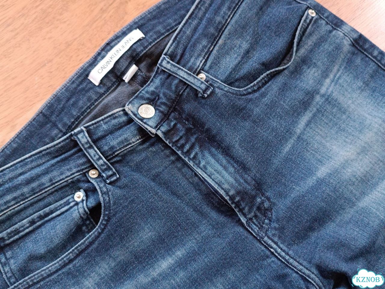 Джинсы Calvin Klein мужские р50 синие фото 3