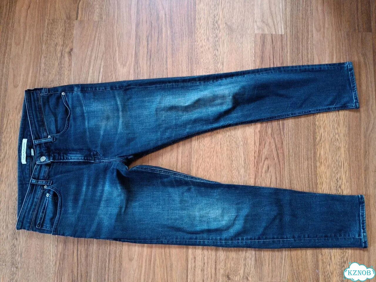 Джинсы Calvin Klein мужские р50 синие фото 8