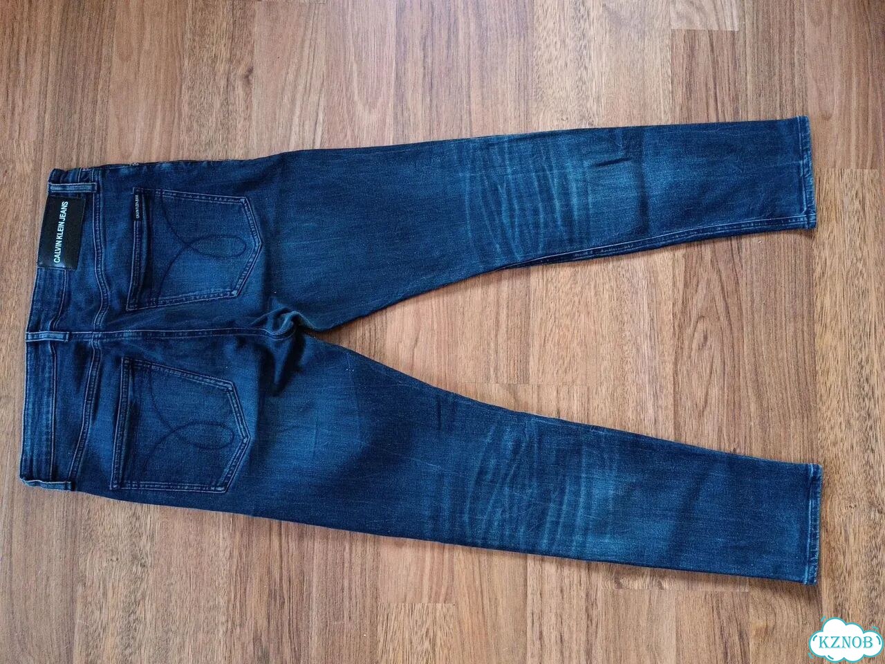 Джинсы Calvin Klein мужские р50 синие фото 9