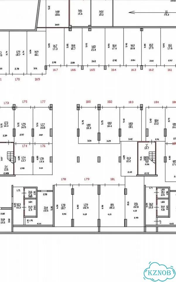 Машиноместо, 13 м² фото 1