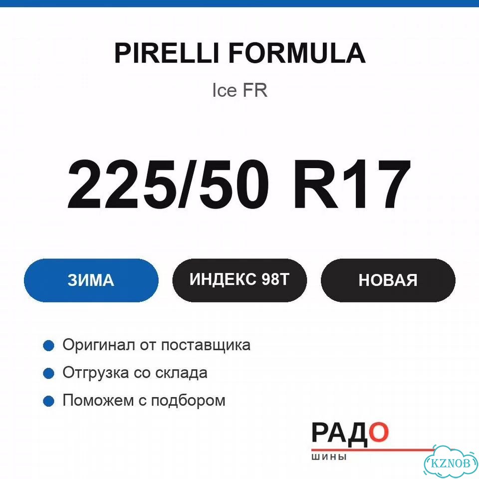 Formula Ice FR 225/50 R17 98T фото 2
