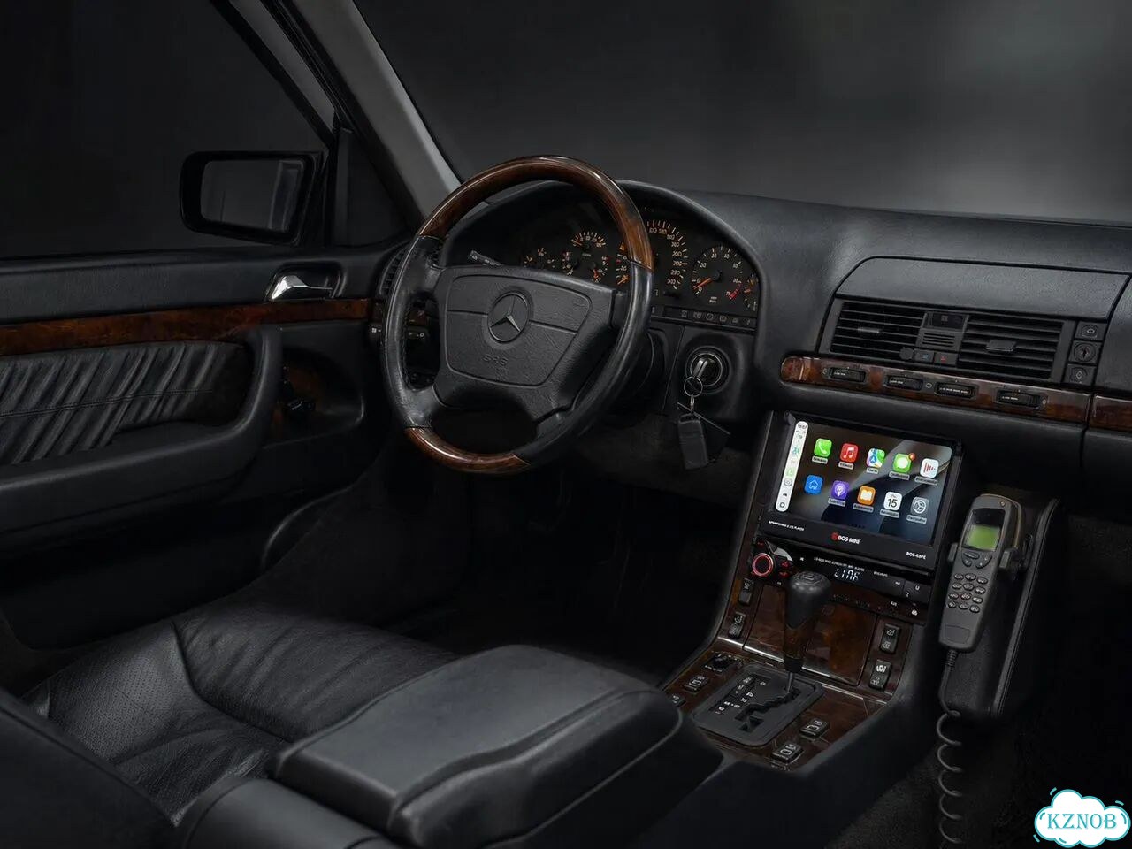 Магнитола BOS-mini 1DIN CarPlay + Android Auto фото 5