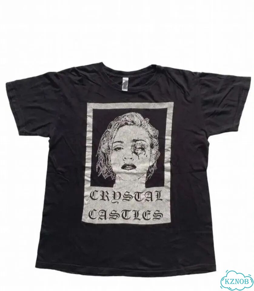 Футболка Crystal Castles Madona 00s Black фото 1