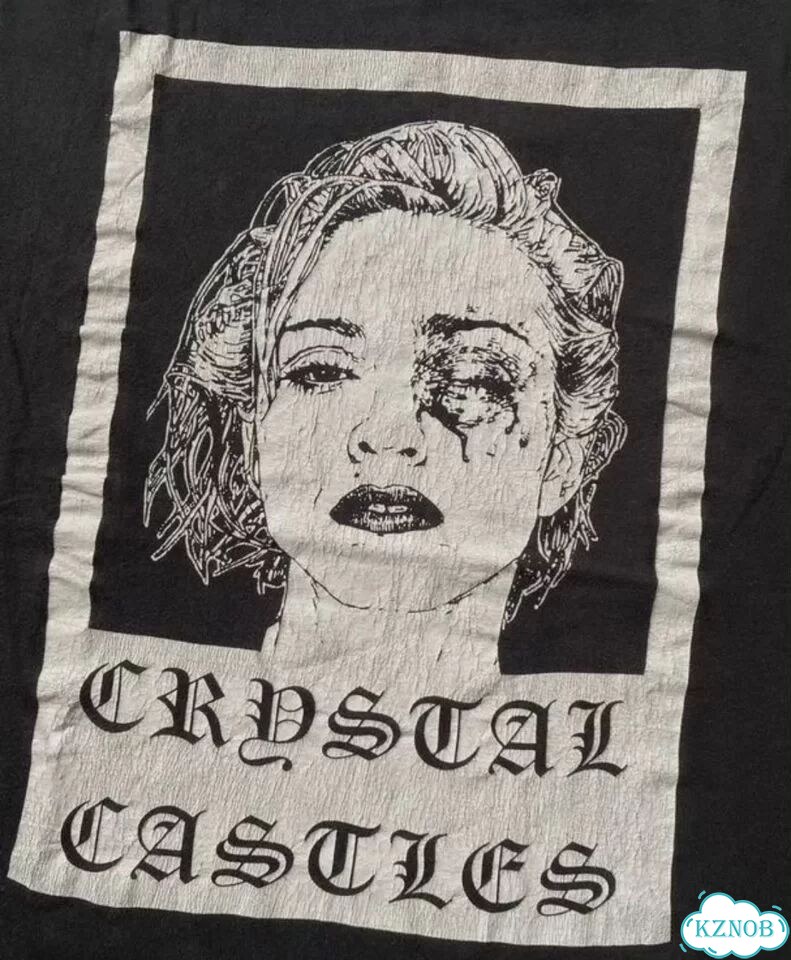 Футболка Crystal Castles Madona 00s Black фото 2