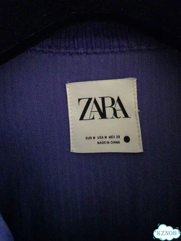 Рубашка zara вельвет фото 1