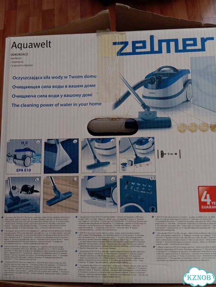 Моющий пылесос zelmer aquawelt 1600w фото 4