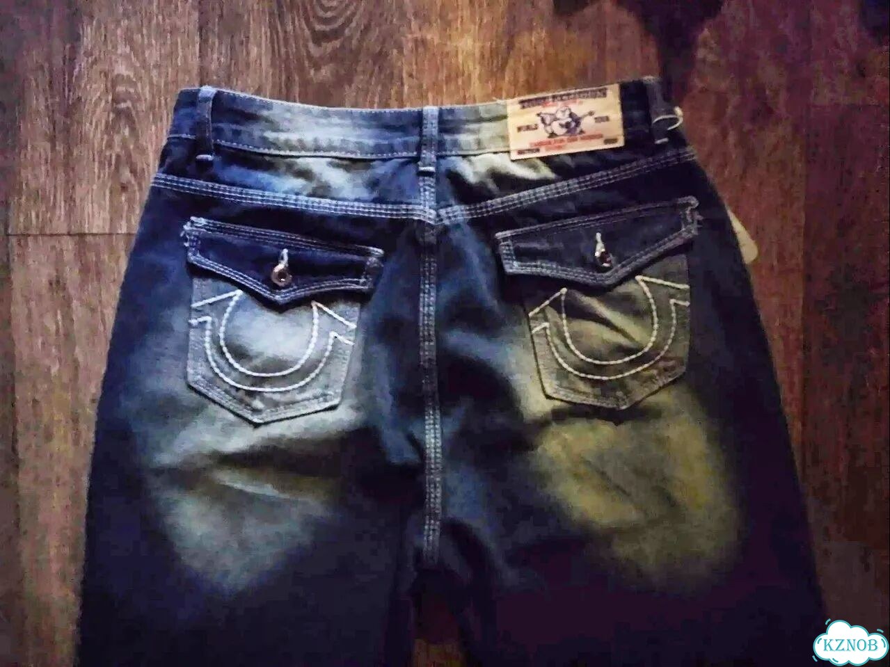 Джинсы true religion archive широкие фото 1