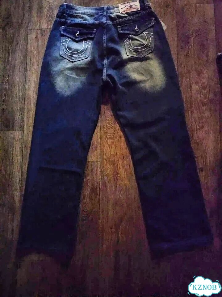 Джинсы true religion archive широкие фото 4