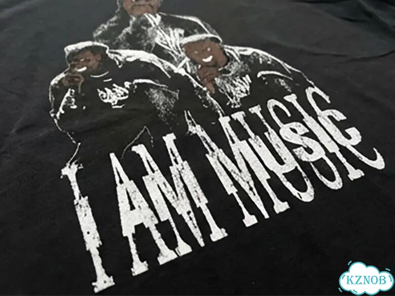 Лонгслив черный I am music play boy carti DAD0038 streetwear vintage фото 3