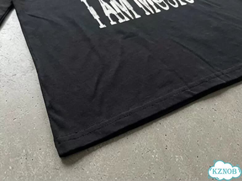 Лонгслив черный I am music play boy carti DAD0038 streetwear vintage фото 5