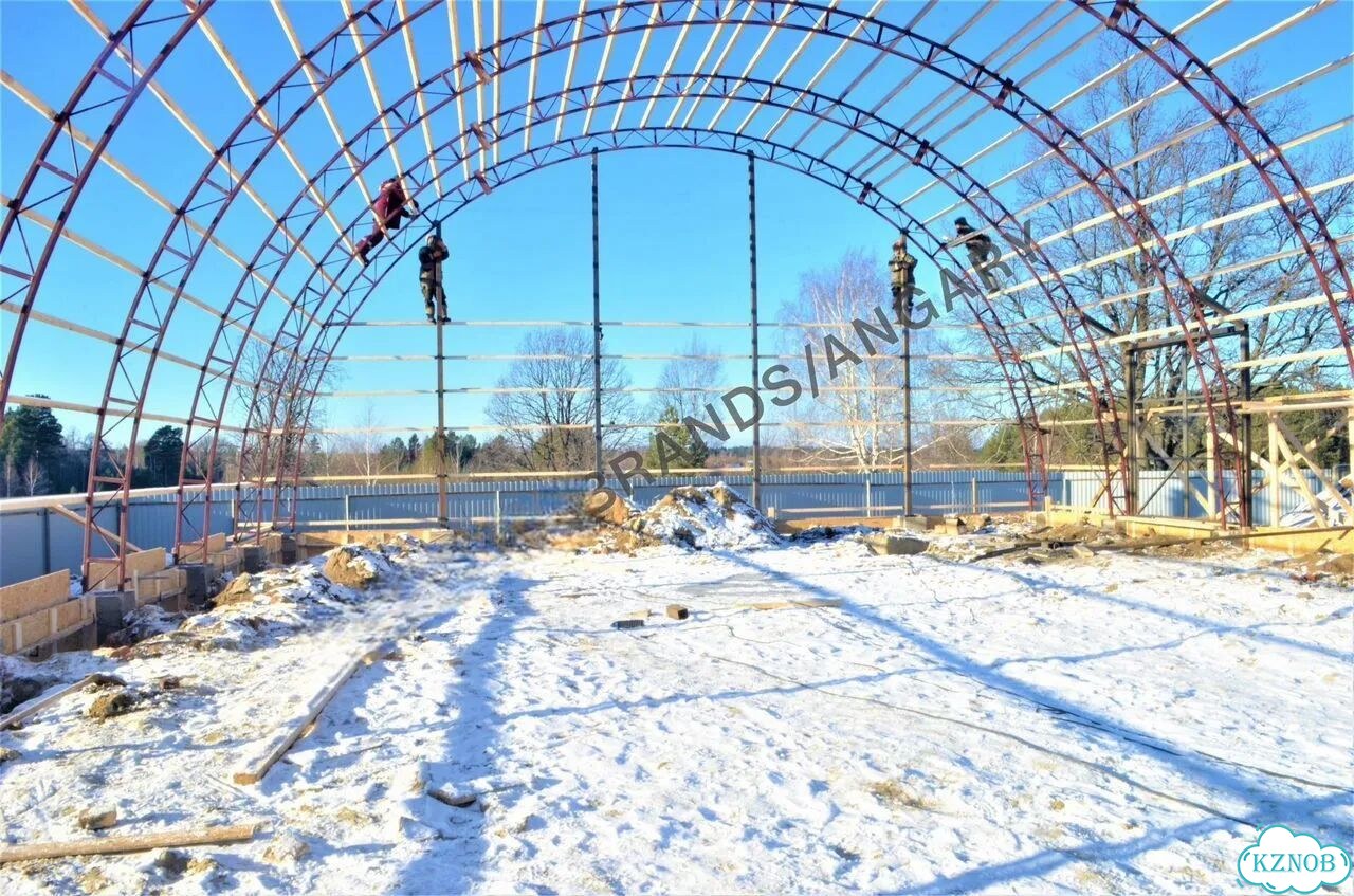 Ангар для бизнеса-эконом 583 м² фото 8