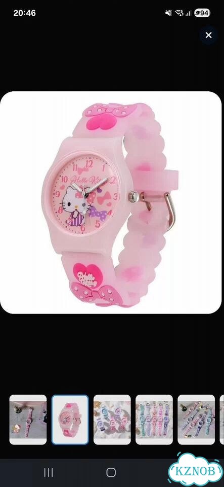 Детские часы hello kitty фото 1
