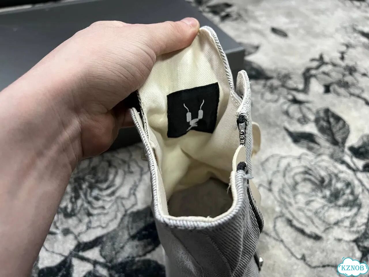 Кеды Rick Owens Ramones Grey новинка (38-44) фото 6