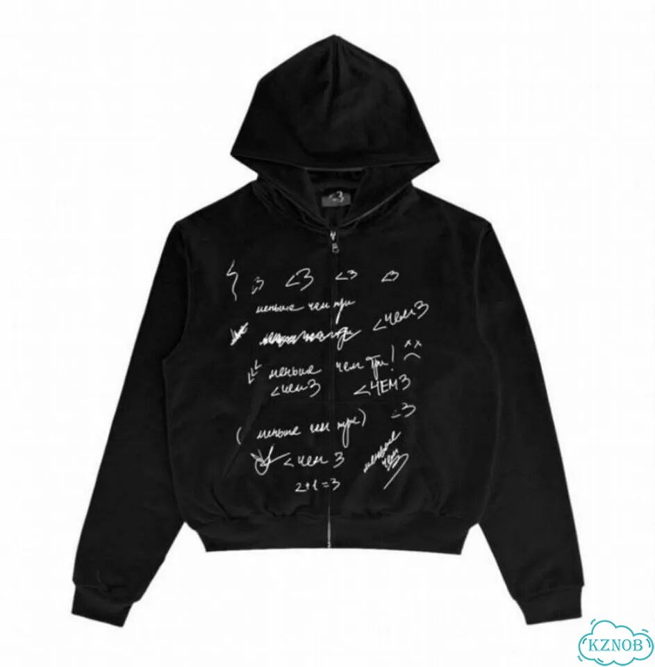 Зипка мерч егора крида zip hoodie black фото 1
