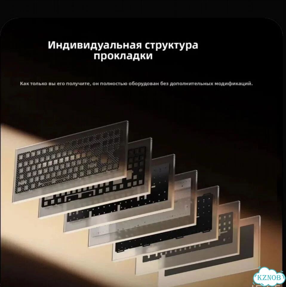 Игровая клавиатура проводная atkgear X QK Hex80 фото 3