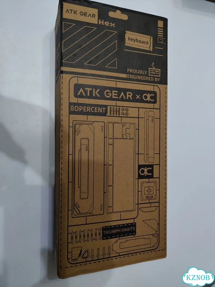 Игровая клавиатура проводная atkgear X QK Hex80 фото 7