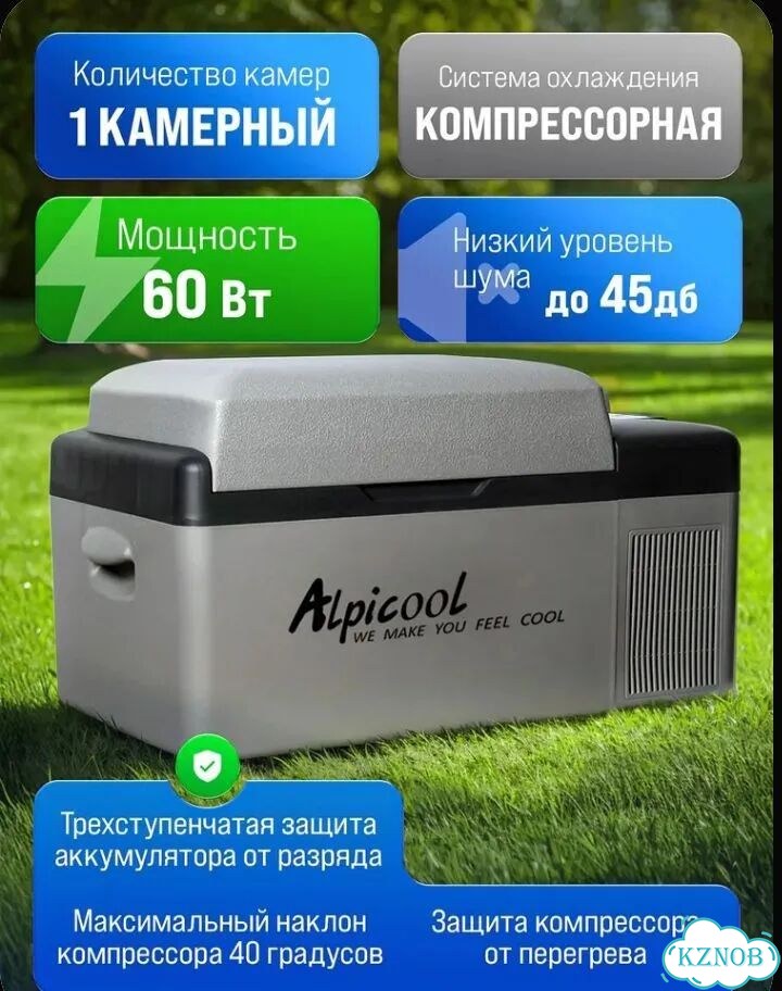 Автохолодильник компрессорный alpicool 20 л фото 4