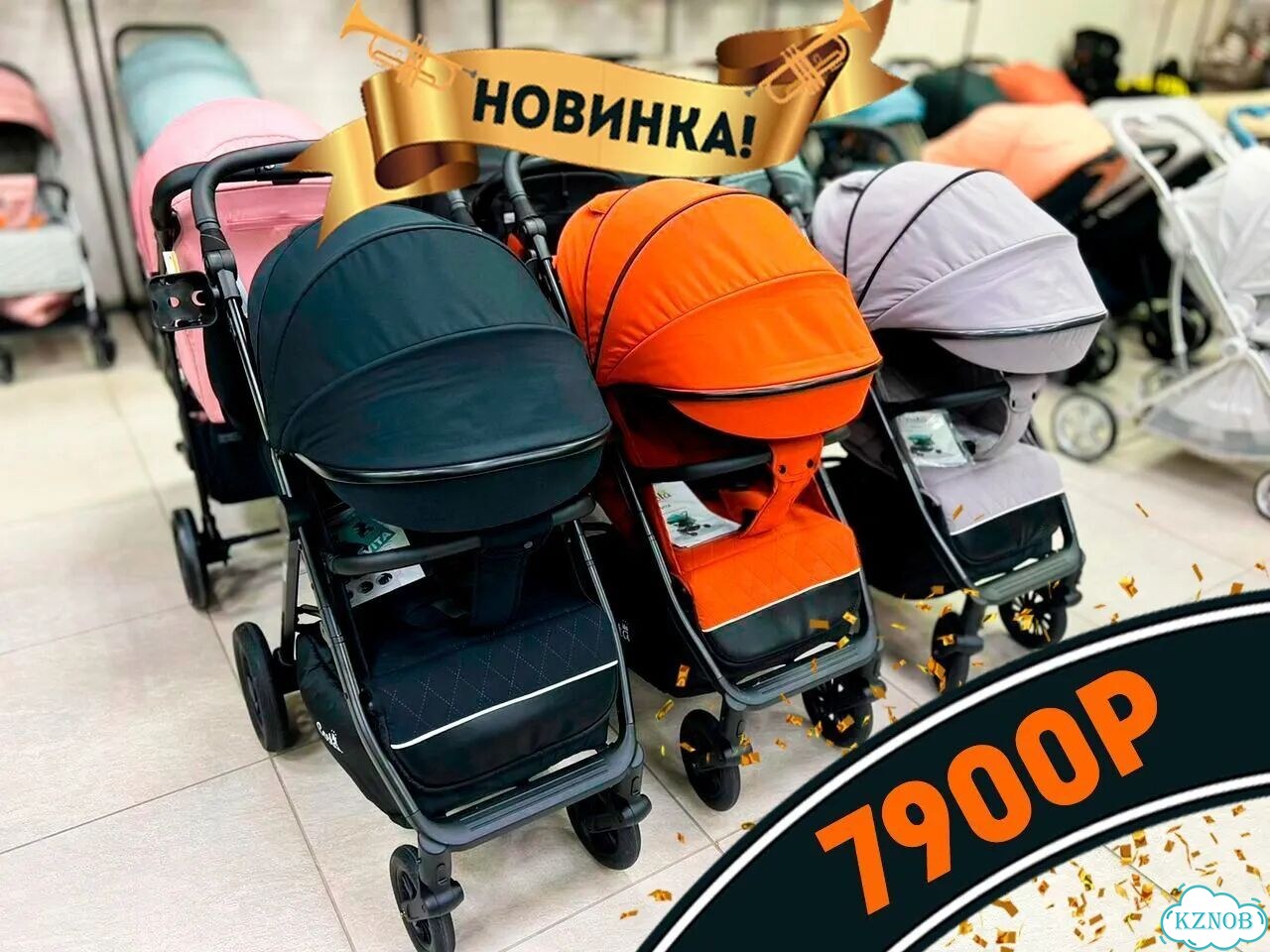 Прогулочная коляска новая фото 1