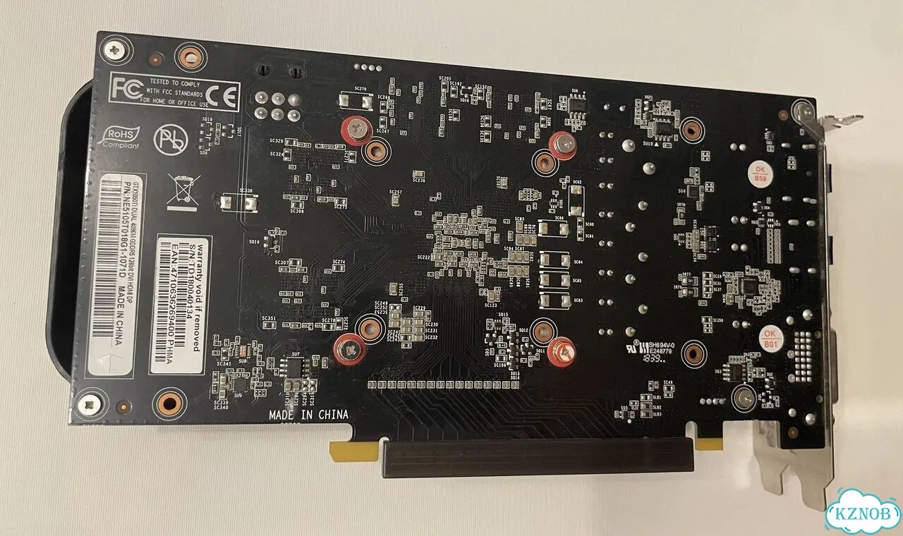 Видеокарта geforce gtx 1050 Ti 4гб фото 2