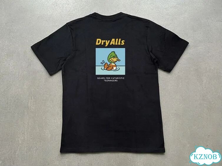 Футболка черная Human Made Dry Alls DAC0105 streetwear vintage фото 2