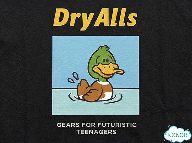 Футболка черная Human Made Dry Alls DAC0105 streetwear vintage фото 6