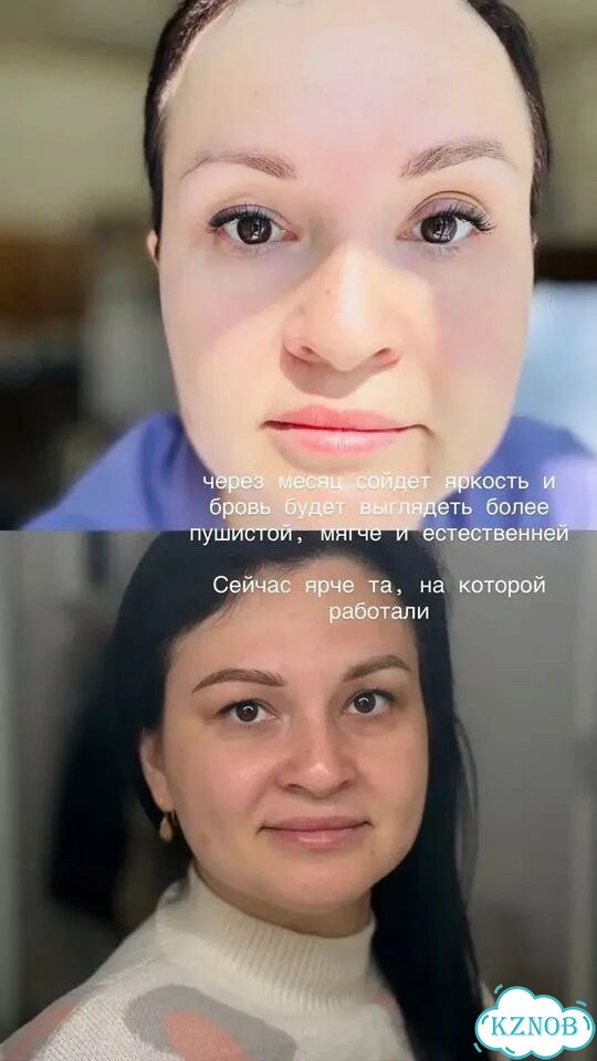 Татуаж бровей волосковый фото 2