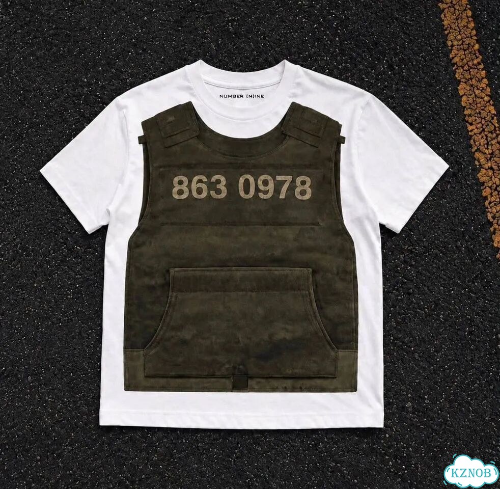 Футболка number nine 863 на руках фото 1