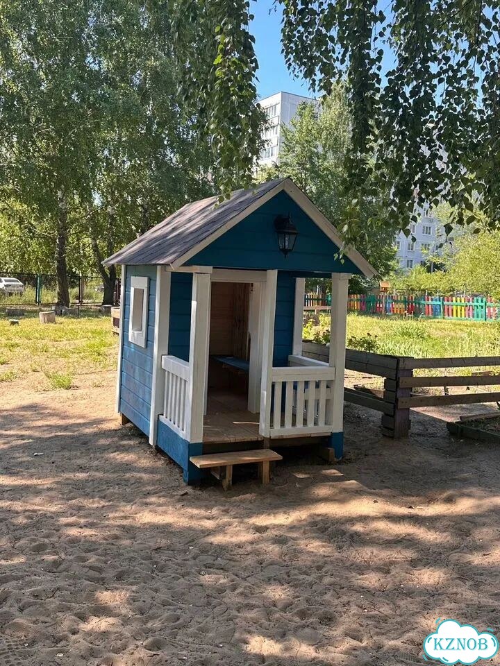 Детский игровой домик уличный фото 1