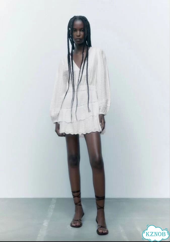 Платье zara оригинал Л кружево фото 2