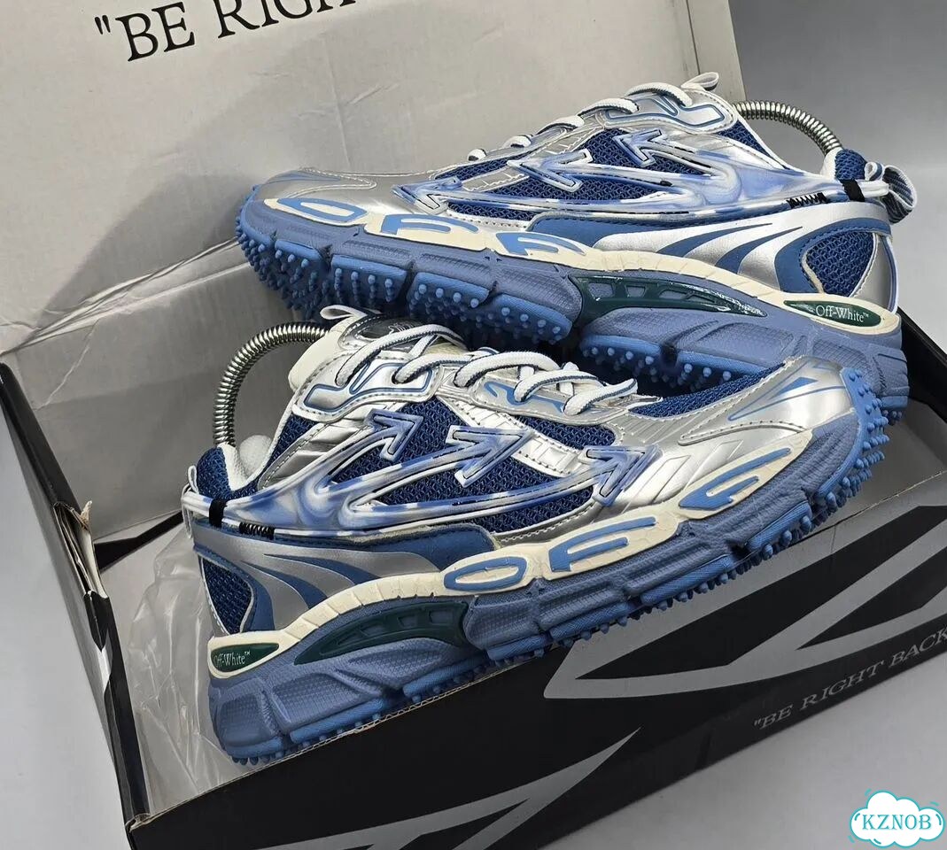 Кроссовки Off-White Be Right Blue Арт.:9841191490 фото 1
