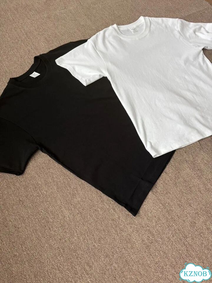 Футболка базовая Zara type relaxed fit фото 11