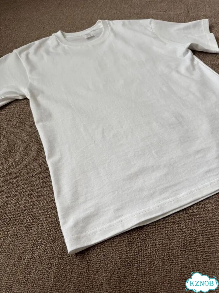 Футболка базовая Zara type relaxed fit фото 8