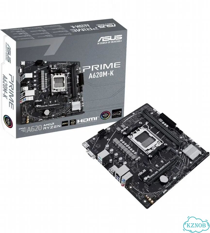 Asus prime a620m-k материнская плата am5 фото 1