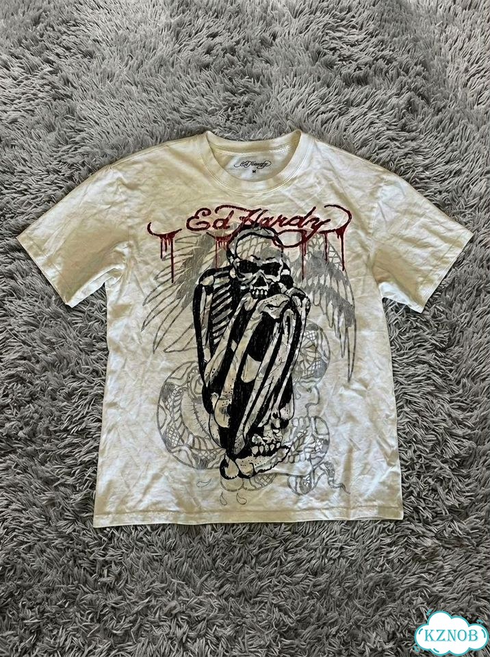 Футболка Ed Hardy Skeleton Wing фото 1