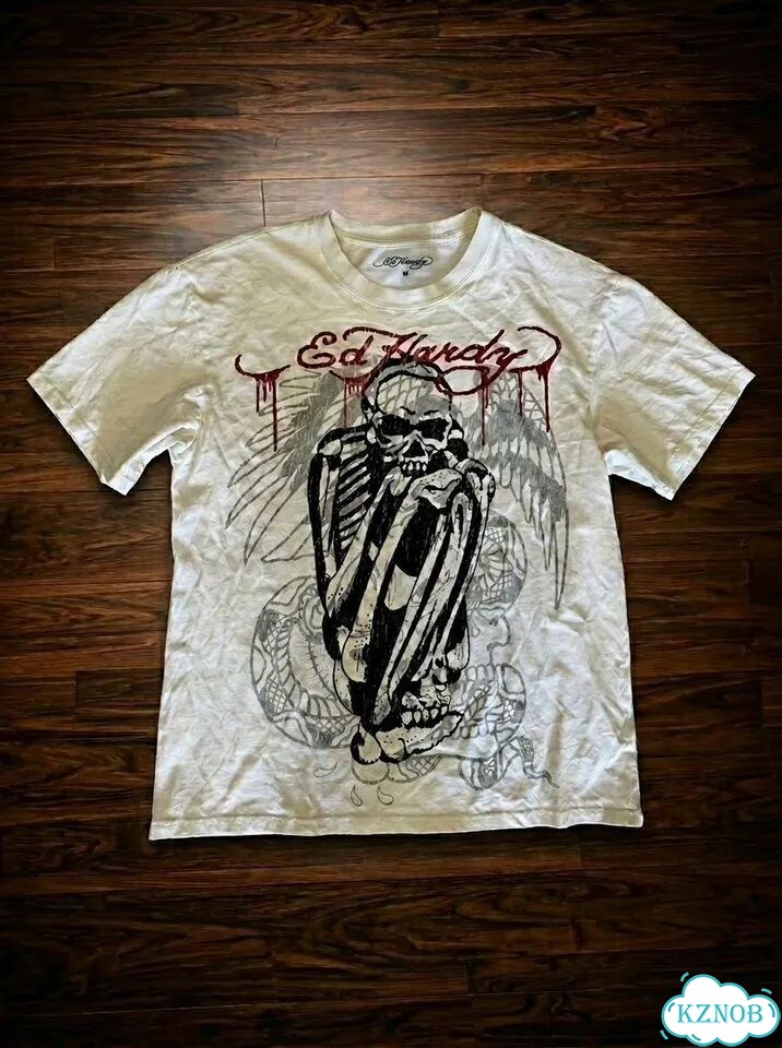 Футболка Ed Hardy Skeleton Wing фото 1