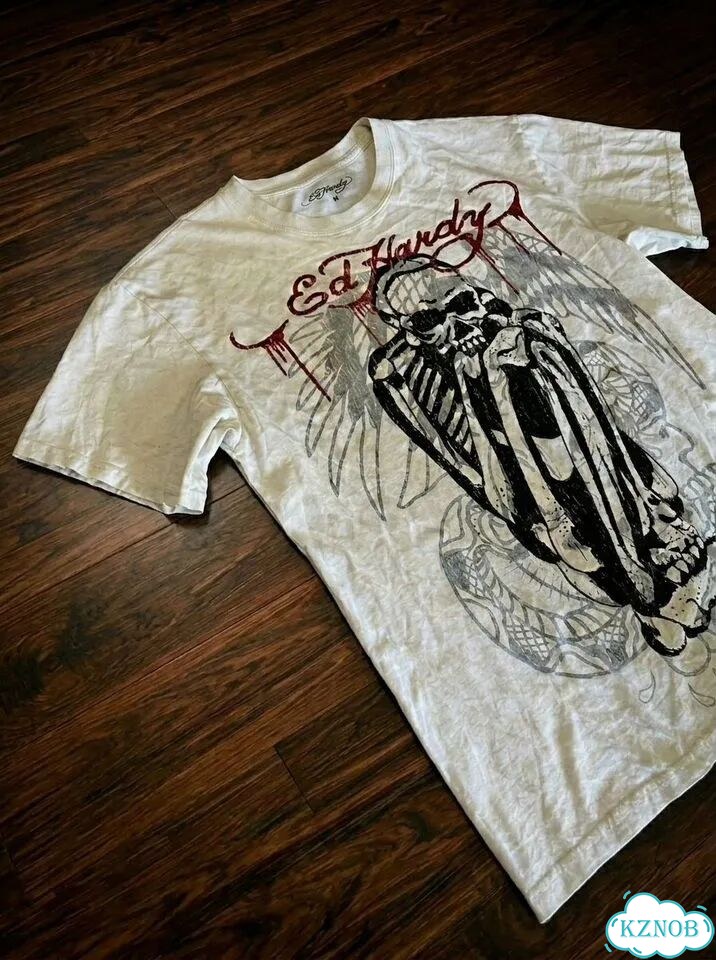 Футболка Ed Hardy Skeleton Wing фото 2