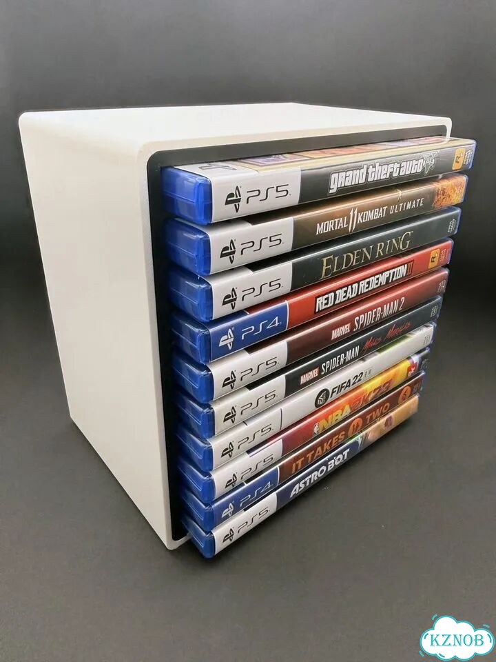 Стильный органайзер для дисков, подставка PS5, PS4 фото 2