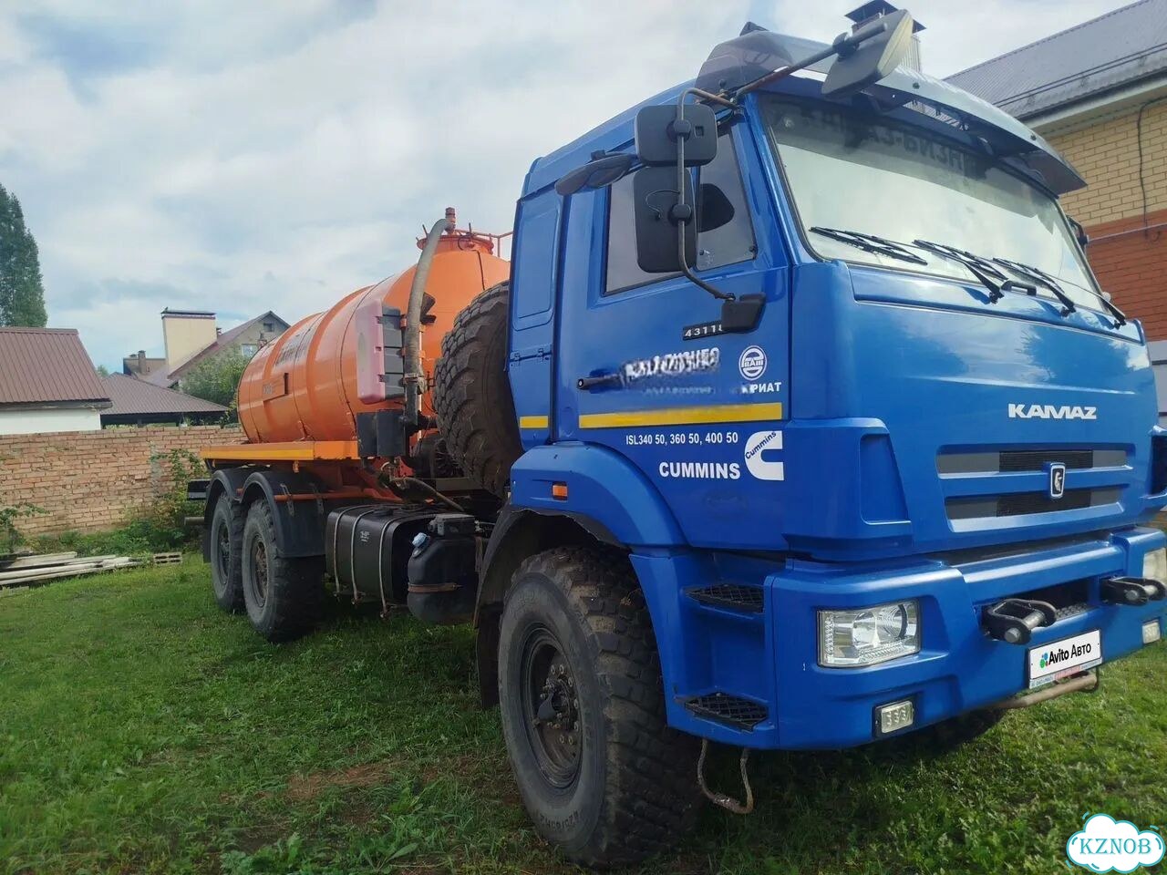 Автоцистерна 10 м³ КАМАЗ 43118, 2022 фото 1