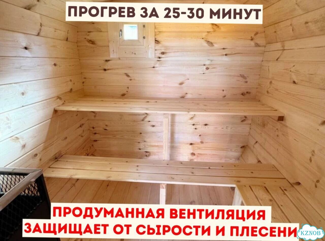 Баня-бочка от производителя фото 6