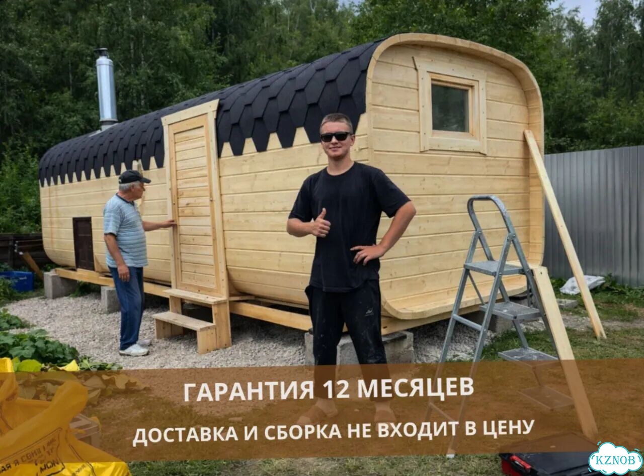 Баня бочка квадро фото 8