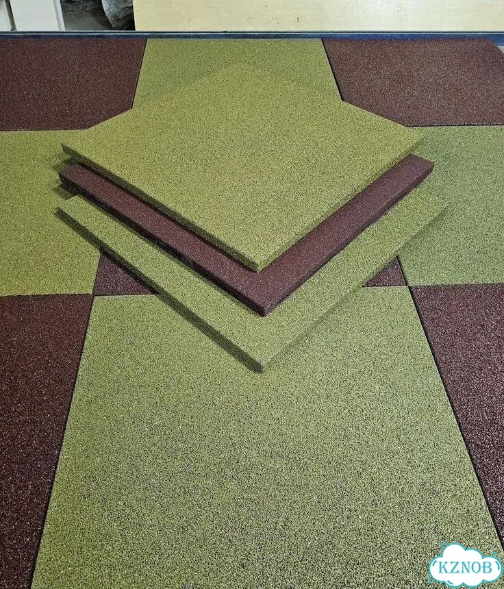 Резиновая Плитка Спортивная фото 2