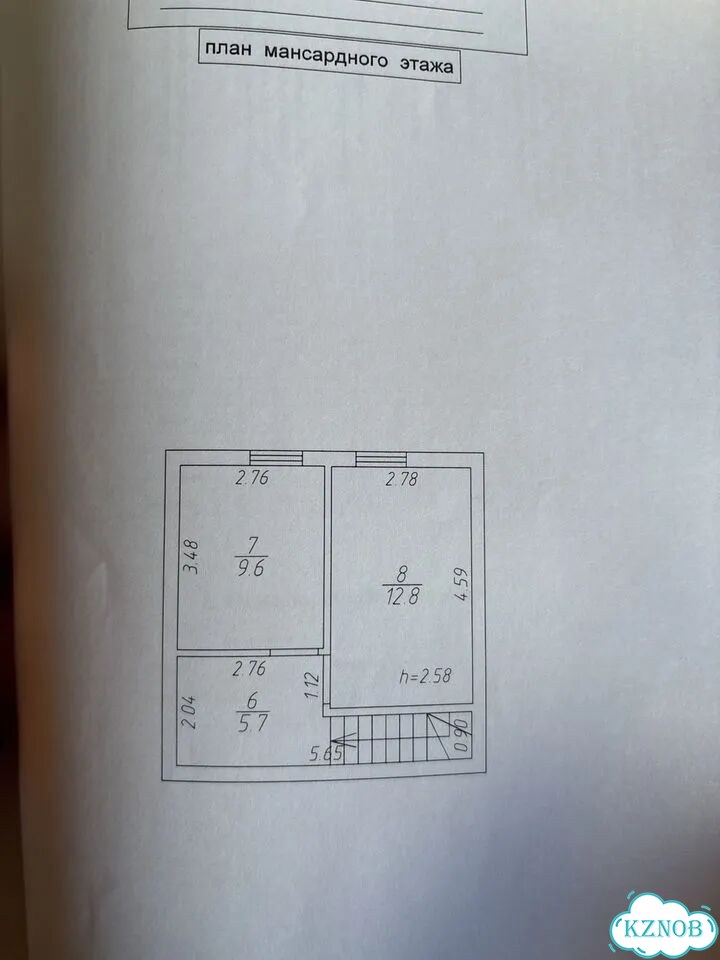 Дом 63 м² на участке 5,3 сот. фото 2