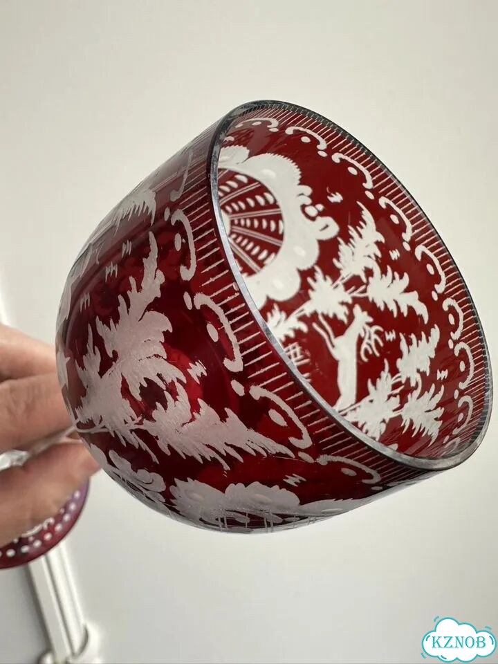 Фужер антикварный Охота Эгерманн фото 7