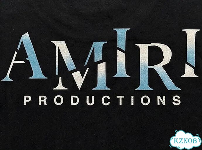 Футболка черная Amiri production DAC0117 luxury archive фото 6