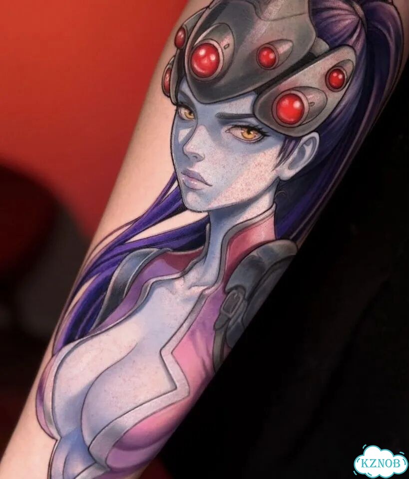 Anime tattoo Аниме татуировка фото 7