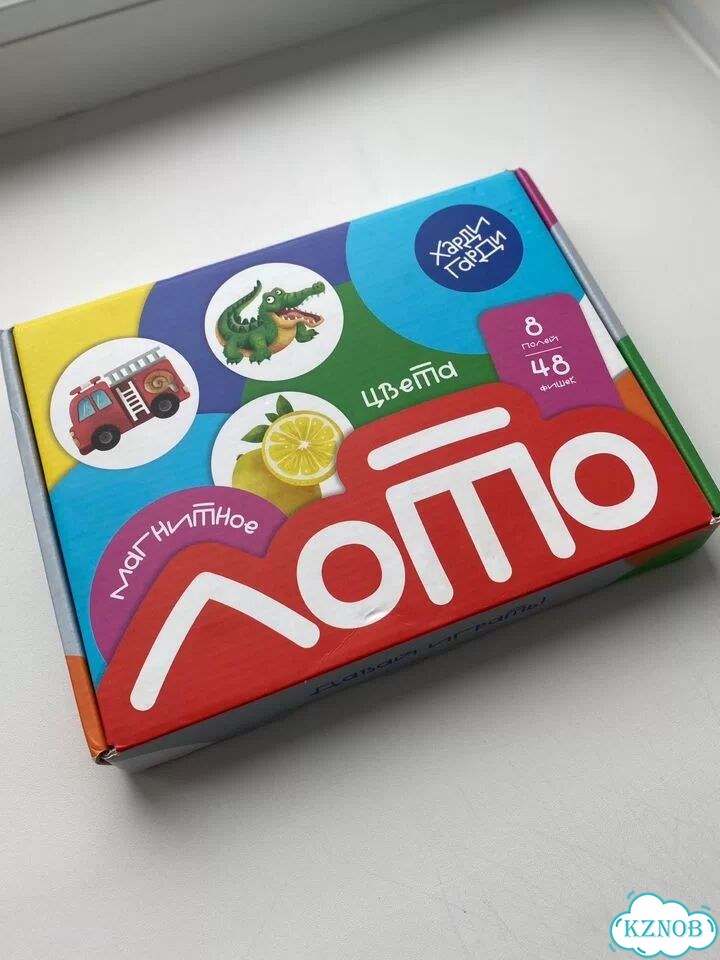 Магнитное лото Харди Гарди цвета фото 1