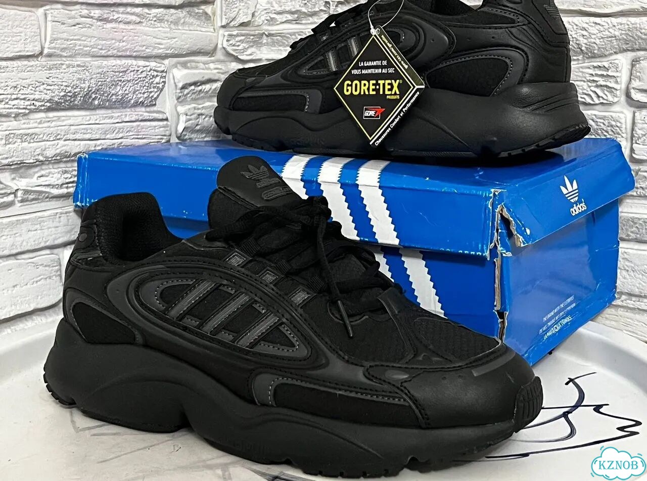 Черные Adidas Ozmillen GoreTex 41/42/43/44/45 фото 1