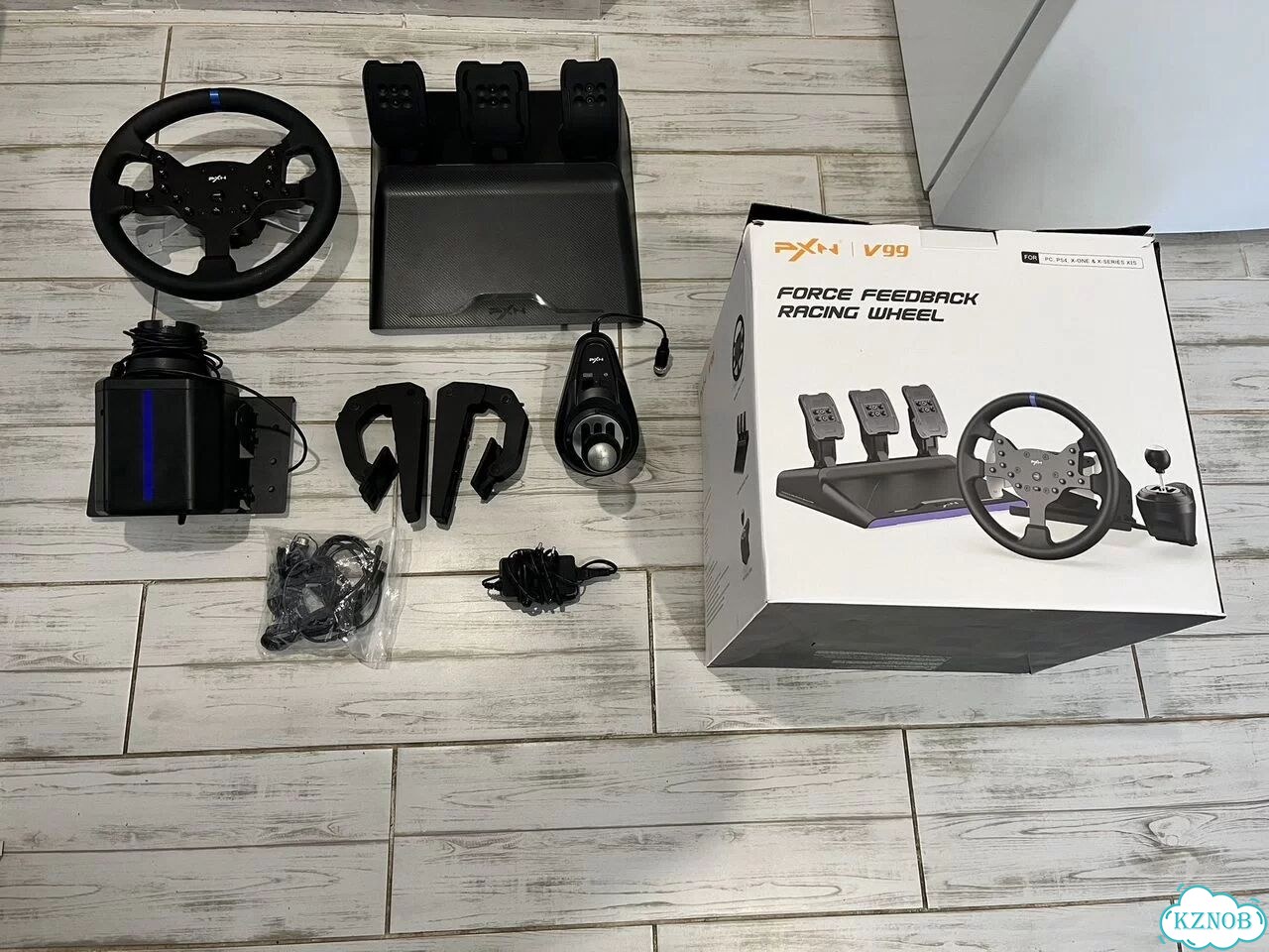 Новый игровой руль PXN v99 фото 2