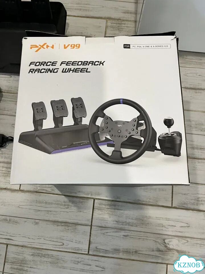 Новый игровой руль PXN v99 фото 7