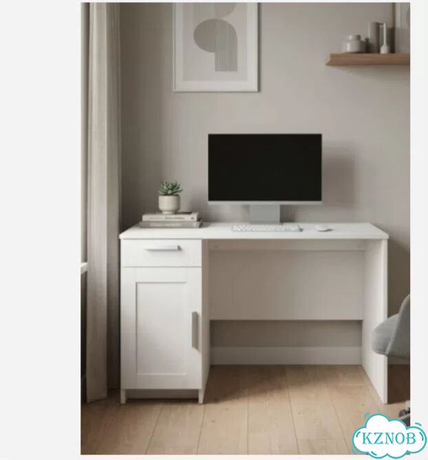 Стол письменный, IKEA Brimnes, 65x120х75 см,белый фото 1